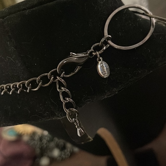 Express wide loop chain Mod Pewter Silver Choker Necklace - Picture 3 of 5